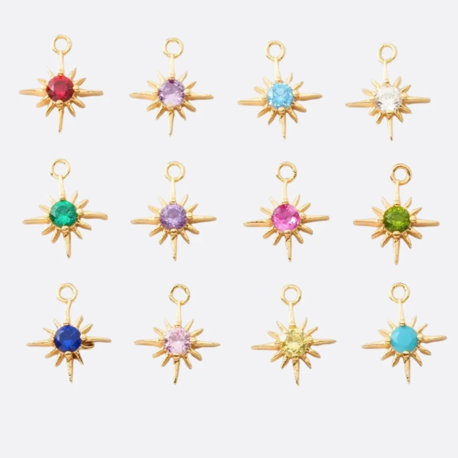 Gold Birthstone Burst