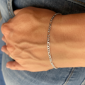 Silver Lil Fig Bracelet