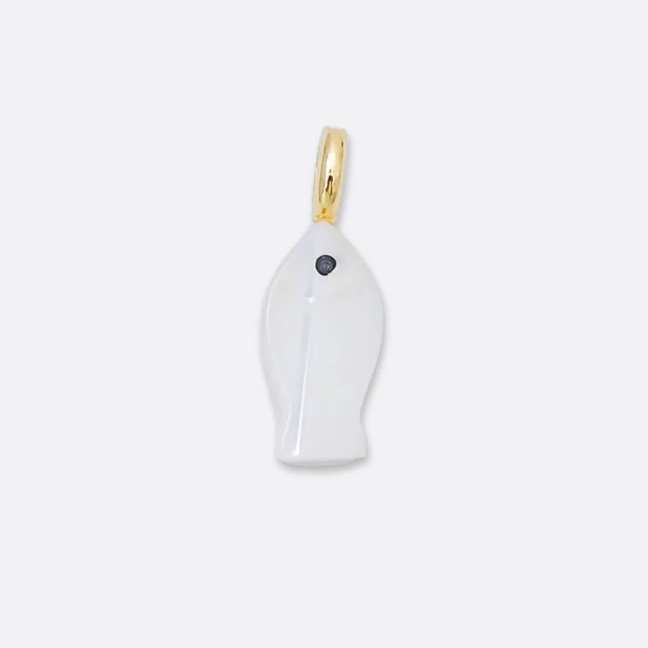 Mini Pearl Abalone Charm