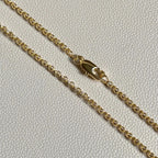 Gold Tiny Rolo Chain