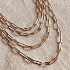 Elongated Link Chain