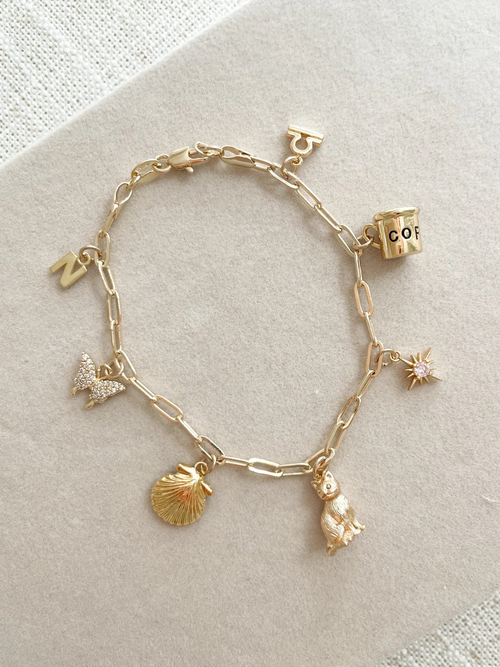 Gold Link Bracelet