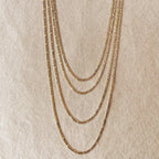 Gold Lil Fig Necklace