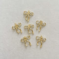 Gold Glitzy Bow