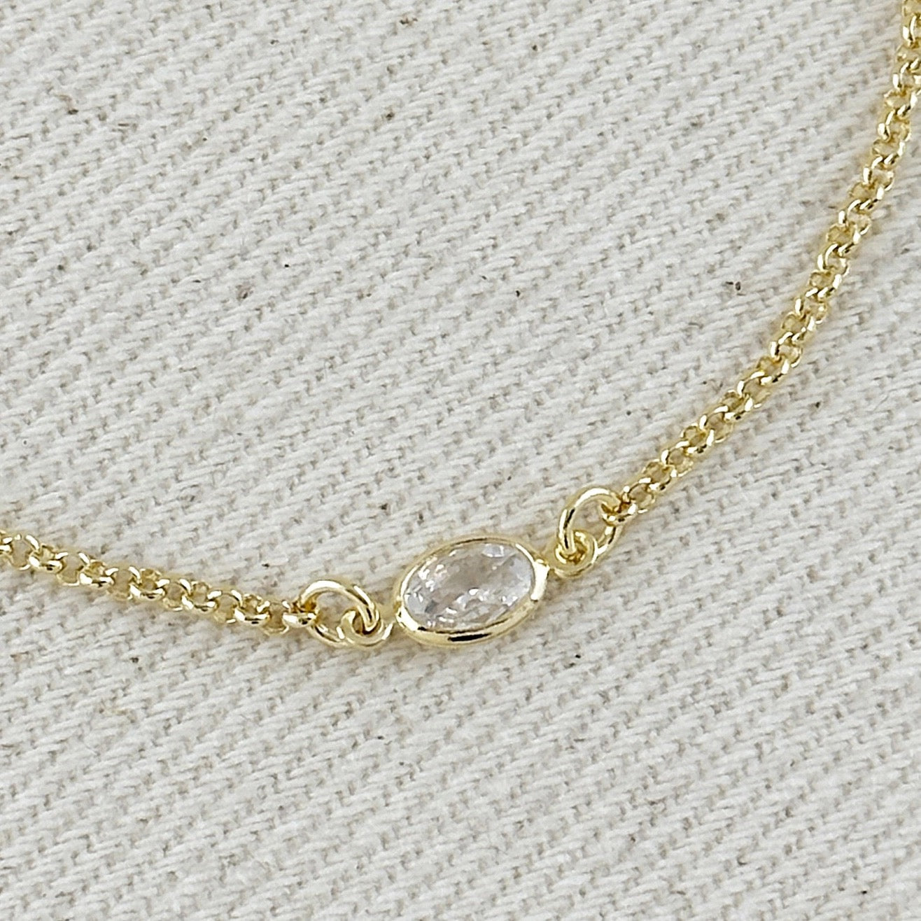 Solitaire Bezel Bracelet