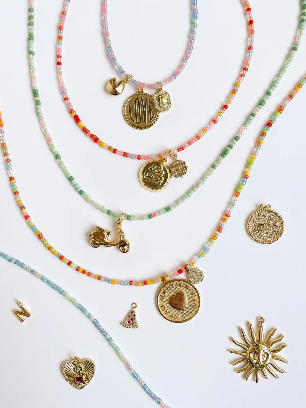 Beaded Layering Necklace