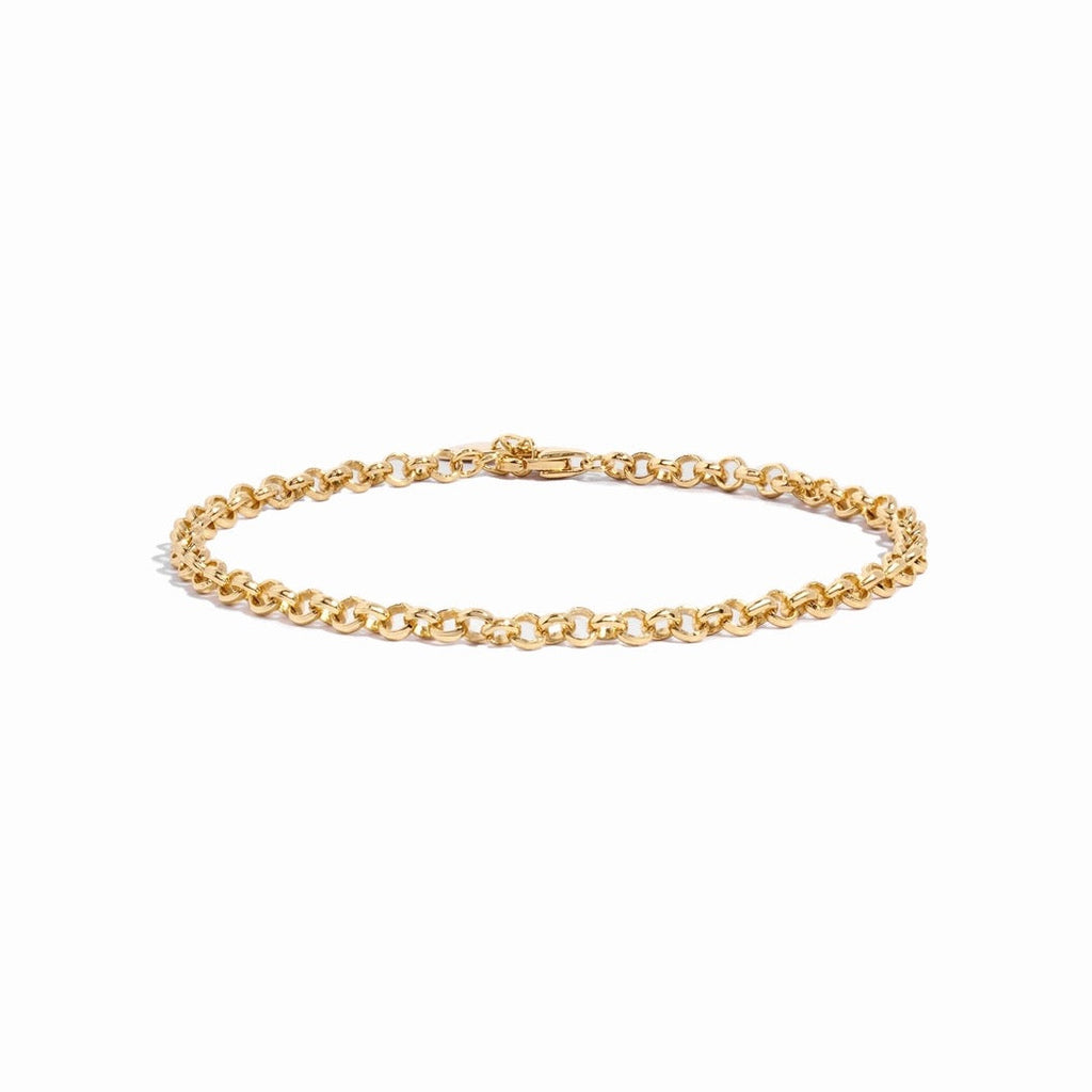 Gold Tiny Rolo Bracelet