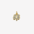 Tiny Pave Shamrock