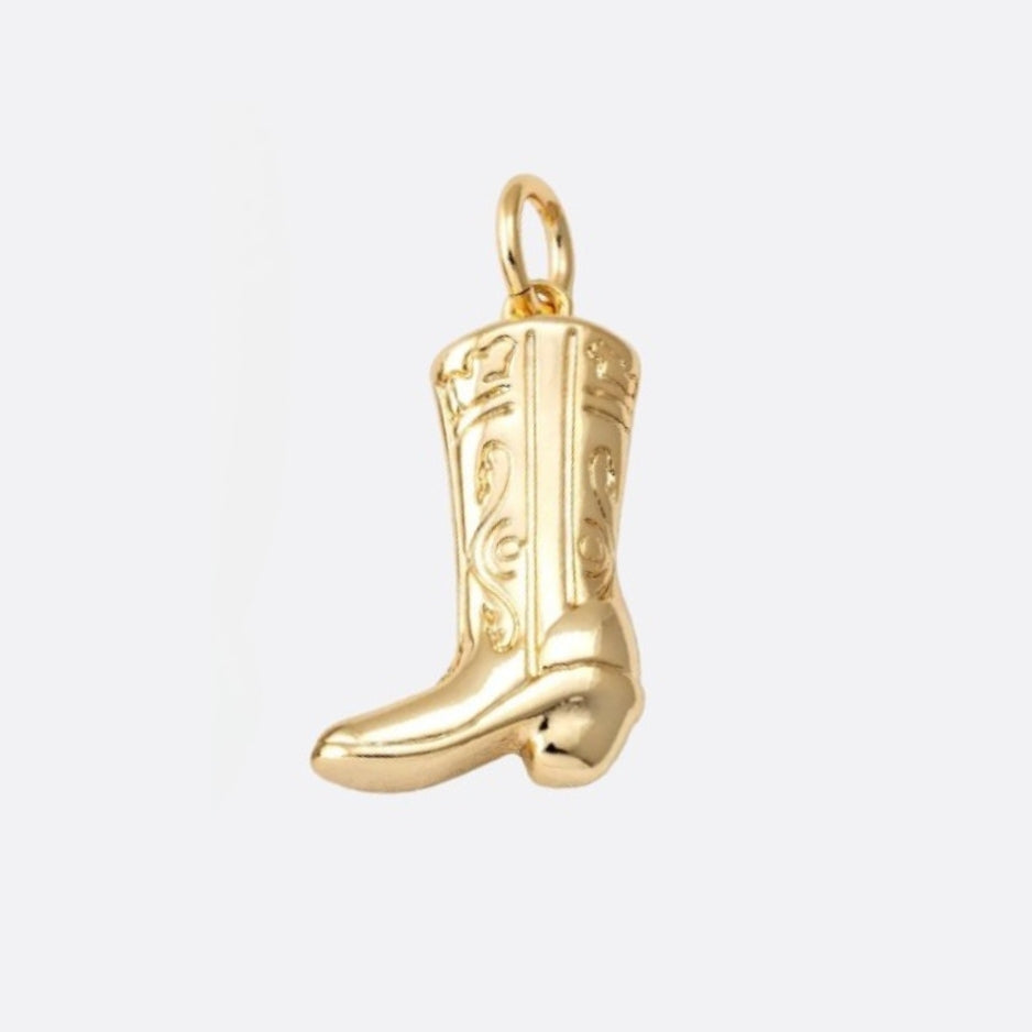 Gold Cowgirl Boot