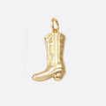 Gold Cowgirl Boot