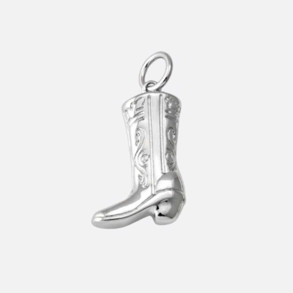 Silver Cowgirl Boot